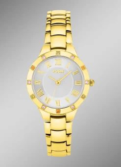 Pools 2624 – Elegante Damenuhr mit farbenfrohen Akzenten