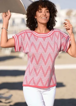 Pulli in edlem Strukturmix