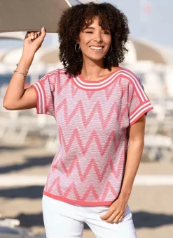 Pulli in edlem Strukturmix