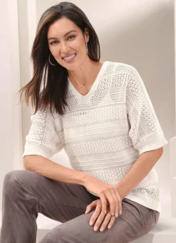 Pulli mit Glitzerakzenten