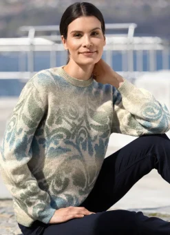 Pullover in edlem Farbverlauf