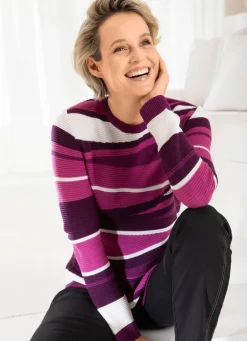 Pullover in edlem Mustermix