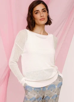 Pullover in Feinstrick