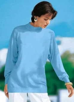 Pullover in Feinstrick mit Schurwolle