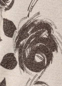 Pullover in Feinstrick mit Glitzer