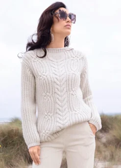 Pullover in flauschig weichem Grobstrick