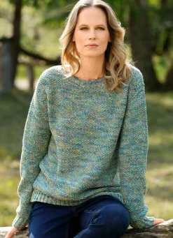 Pullover in Garnmix
