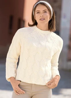 Pullover in Grobstrick