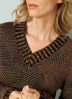 Pullover in Grobstrick