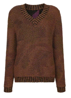 Pullover in Grobstrick