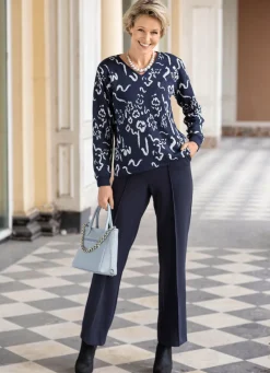 Pullover in Jacquard-Dessin