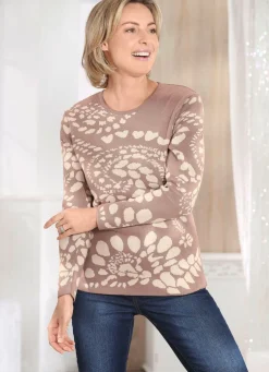 Pullover in Jacquard-Dessin