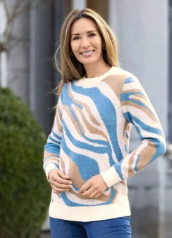 Pullover in Jacquard-Dessin