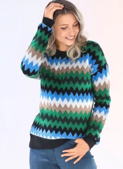 Pullover in Jacquard-Dessin