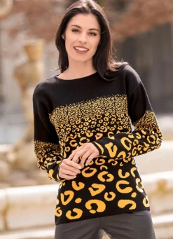 Pullover in Jacquard-Dessin