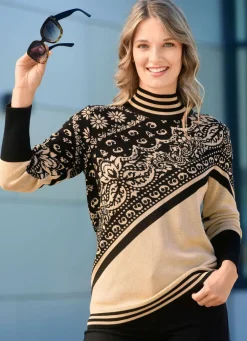 Pullover in Jacquard-Dessin