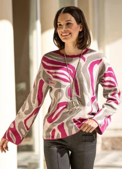 Pullover in Jacquard-Dessin