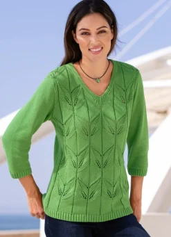 Pullover in Mustermix