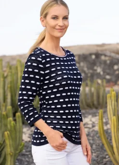 Pullover in Mustermix