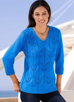 Pullover in Mustermix