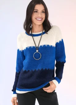 Pullover in Perlfang