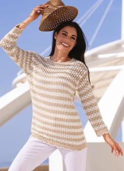 Pullover in Ringeldessin