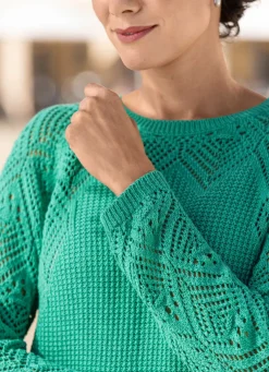 Pullover in Strickmix