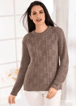 Pullover in Strickmix