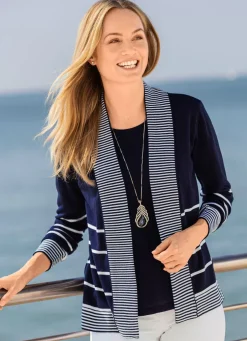 Pullover in Twinset-Optik