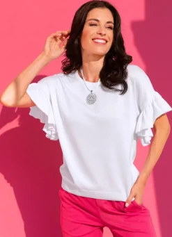 Pullover in weich fließender Qualität