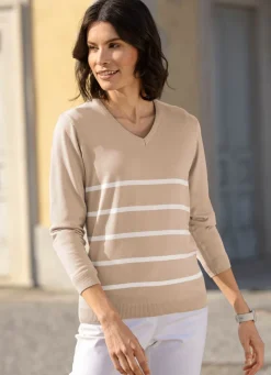 Pullover in weich fließender Qualität