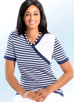 Pullover in Wickeloptik