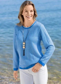 Pullover mit Alloverstruktur