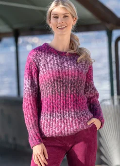 Pullover mit Alpaka und tollem Farbverlauf