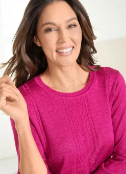 Pullover mit edlem Glanz