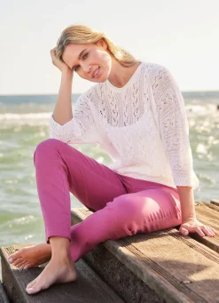 Pullover mit edlem Glanzeffekt