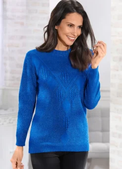 Pullover mit edlem Glitzereffekt