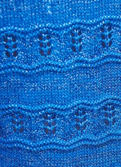 Pullover mit edlen Glitzerakzenten