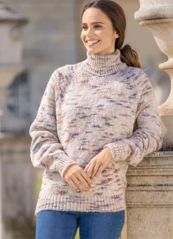 Pullover mit Effektgarn