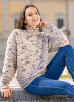 Pullover mit Effektgarn