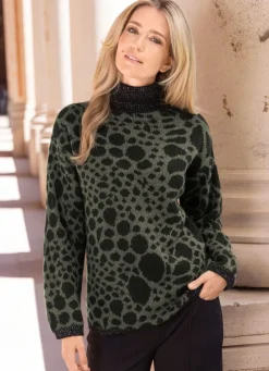 Pullover mit Glitzerakzenten