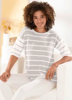 Pullover mit pfiffigen Kontrasten