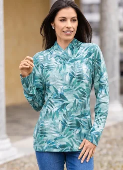 Pullover mit raffiniertem V-Kragen