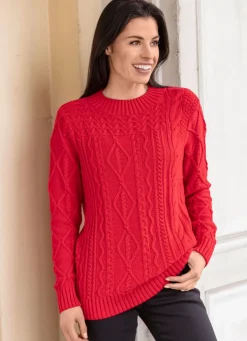 Pullover mit recycelter Baumwolle