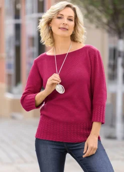 Pullover mit recycelter Baumwolle