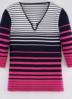 Pullover mit Ringeldessin