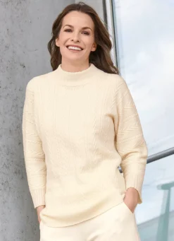 Pullover mit Schurwolle und Kaschmir