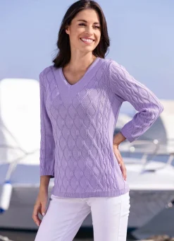 Pullover mit Strukturdessin