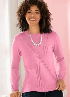 Pullover mit Strukturmix
