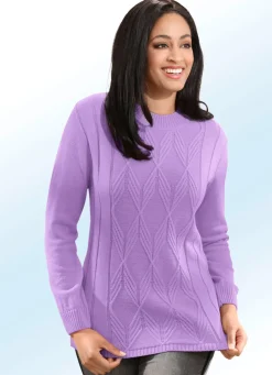 Pullover mit Strukturmix